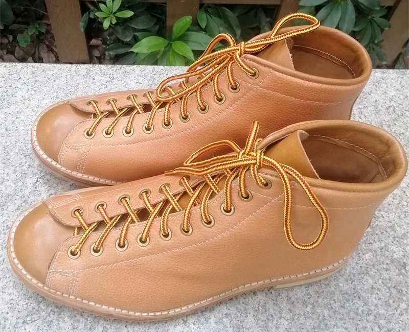 Szwy Goodyear-spawane męskie buty Chelsea wysokiej jakości skóra bydlęca męskie ręcznie robione buty w stylu Vintage — zdjęcie 3
