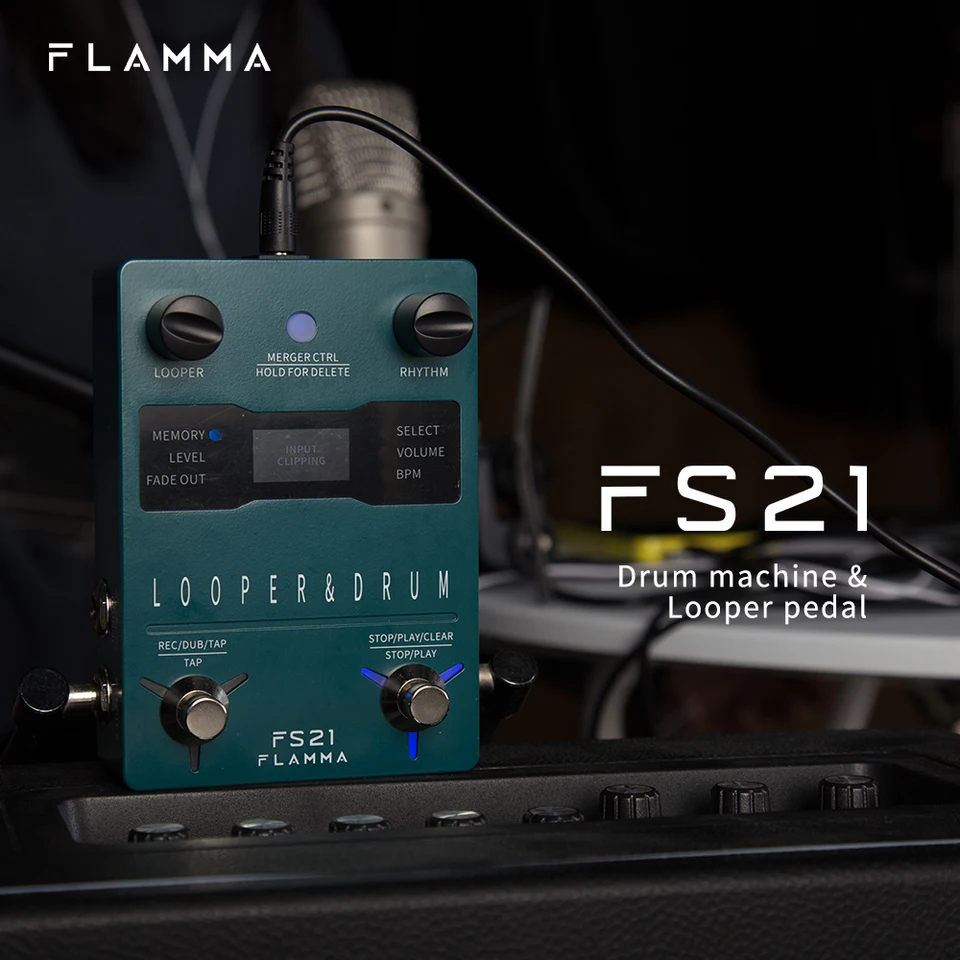 FS21 LOOPER&DRUM FRAMMAルーパー Amazon | FLAMMA FS21 ドラム マシン ルーパー ペダル 160分