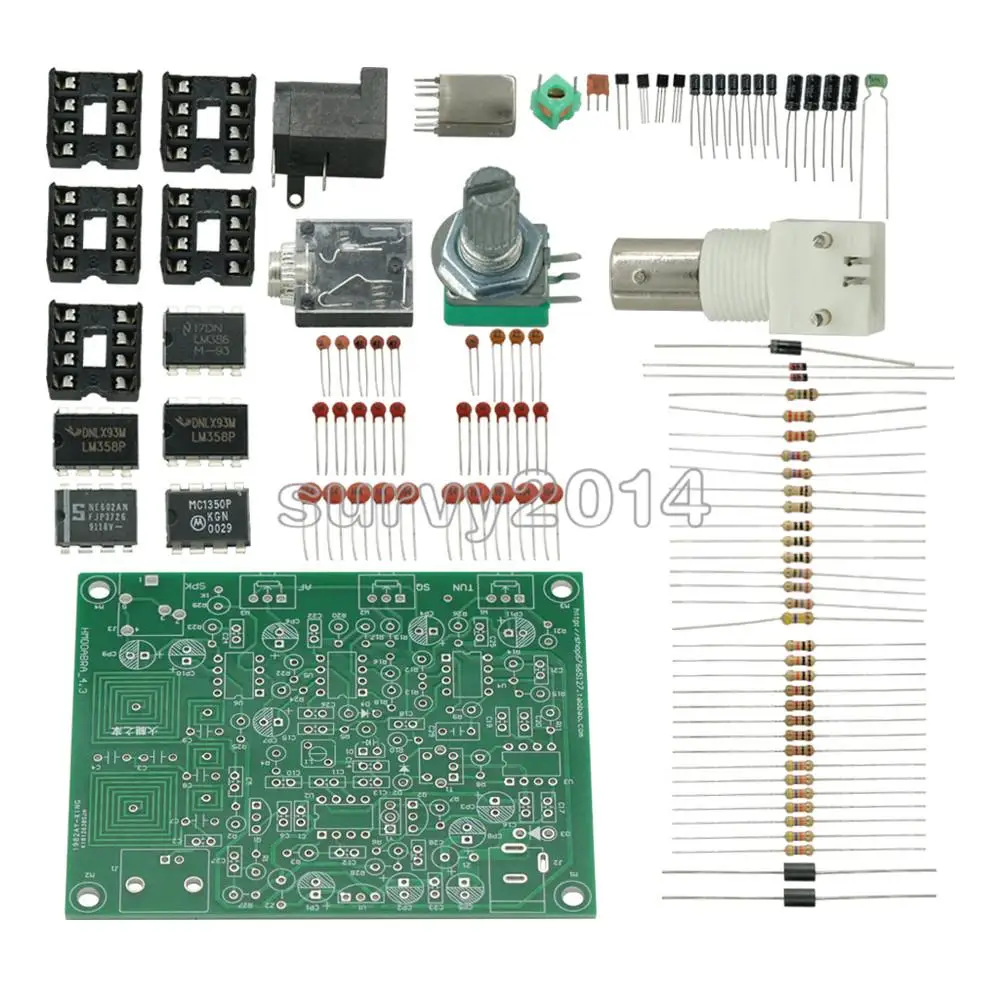 Zestawy DIY Opaska powietrzna Odbiornik radiowy Opaska lotnicza Płytka odbiornika Moduł filtrujący Zestawy DIY Elektroniczna płytka drukowana Diy