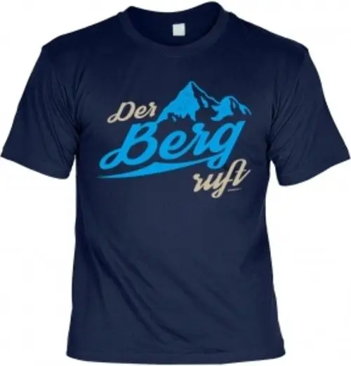 Randonnee T Shirt Le Berg Appelle Escalade Alpiniste Hommes Chemise 4 Heros