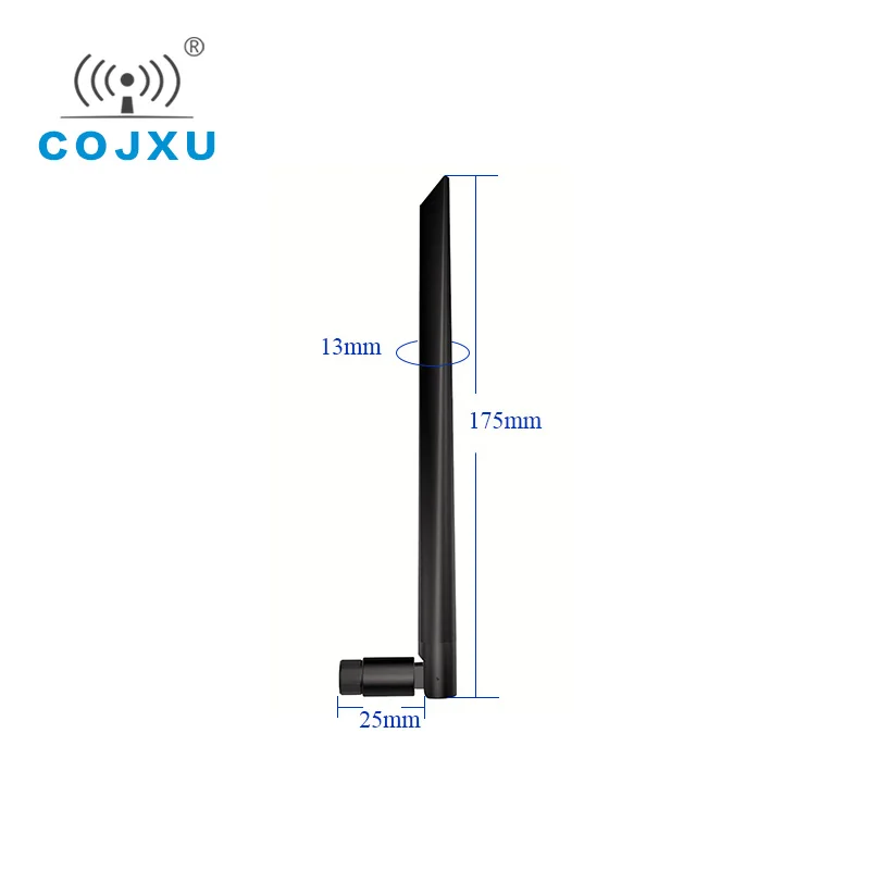 Antenne omnidirectionnelle SWR 2.4GHz 3.0dBi, Gain de haute qualité, Interface SMA-J 50 Ohm, impédance TX2400-JKD-20 inférieure à 1.5, 1 pièce