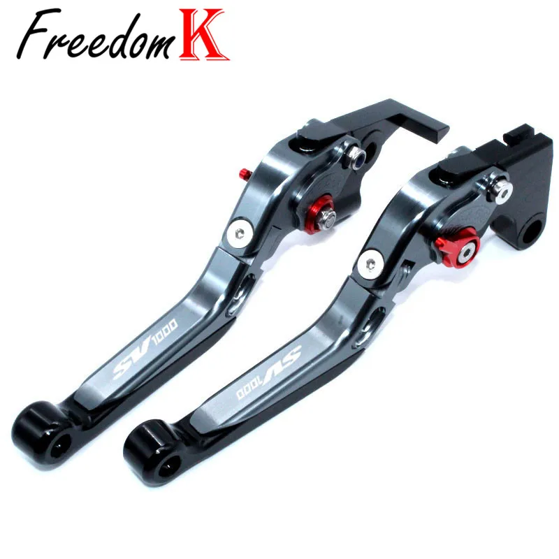 For SV1000 SV 1000S SV 1000 S SV1000 S 2003-2007 2006 Motorcycle CNC Adjustable Folding Extendable Brake Clutch Levers