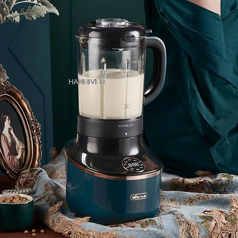 Máquina de quebra do agregado familiar aquecimento automático auxiliar misturador de alimentos misturador multi-função juicing leite de soja machin