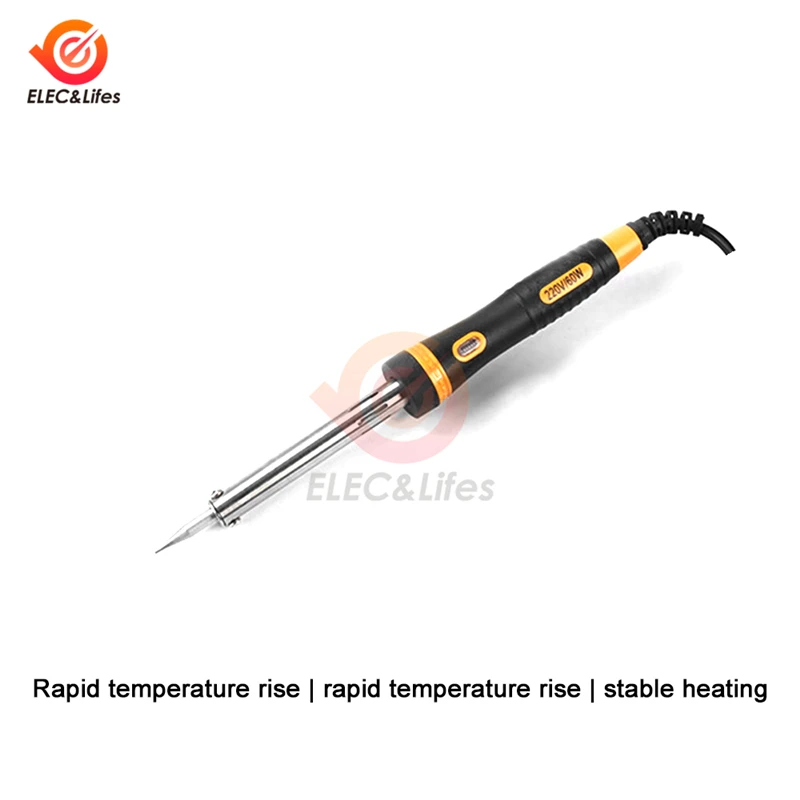 Mini Soldering Iron Constant Temperature Electric Solder Iron Rework Station Handle Heat Pencil Welding Repair Tools 220V 60W