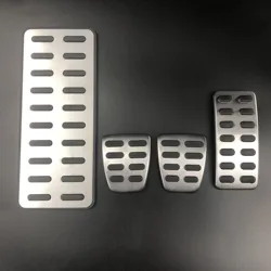 Stainless Steel Car Pedal Cover Pad for Kia K2 Rio SOUL Ray Venga KX3/Hyundai Verna Solaris i20 iX20 iX25 HB20 Creta Car Styling