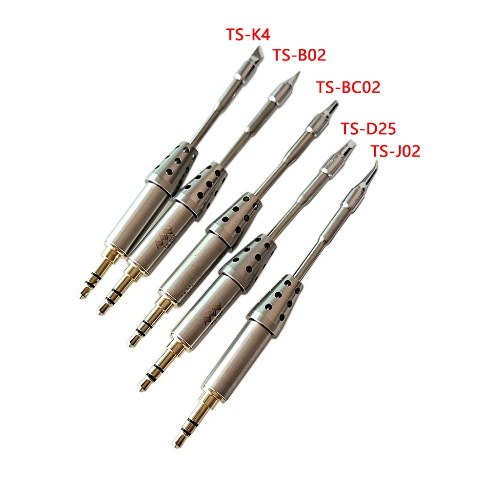 Imagem -05 - Cabeça de Solda Originais Ts80p Ts-k4 Ts-d25 Ts-b02 Ts-j02 Ts-bc02 Substituição Ponta de Solda k4 D25 B02 Bc02 J02 Conjunto de Ferramentas de Solda