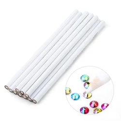 5/10pcs Rhinestones Picking Pen Gems Crystal Tool Wax Pencil Picker Nail Art Clothing Rhinestones Decoration Painting Tools