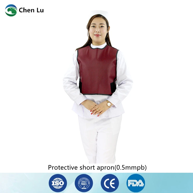 Direct Selling ionizing radiation protection 0.5mmpb lead short vest gamma-ray and x-ray radiological protective clothing