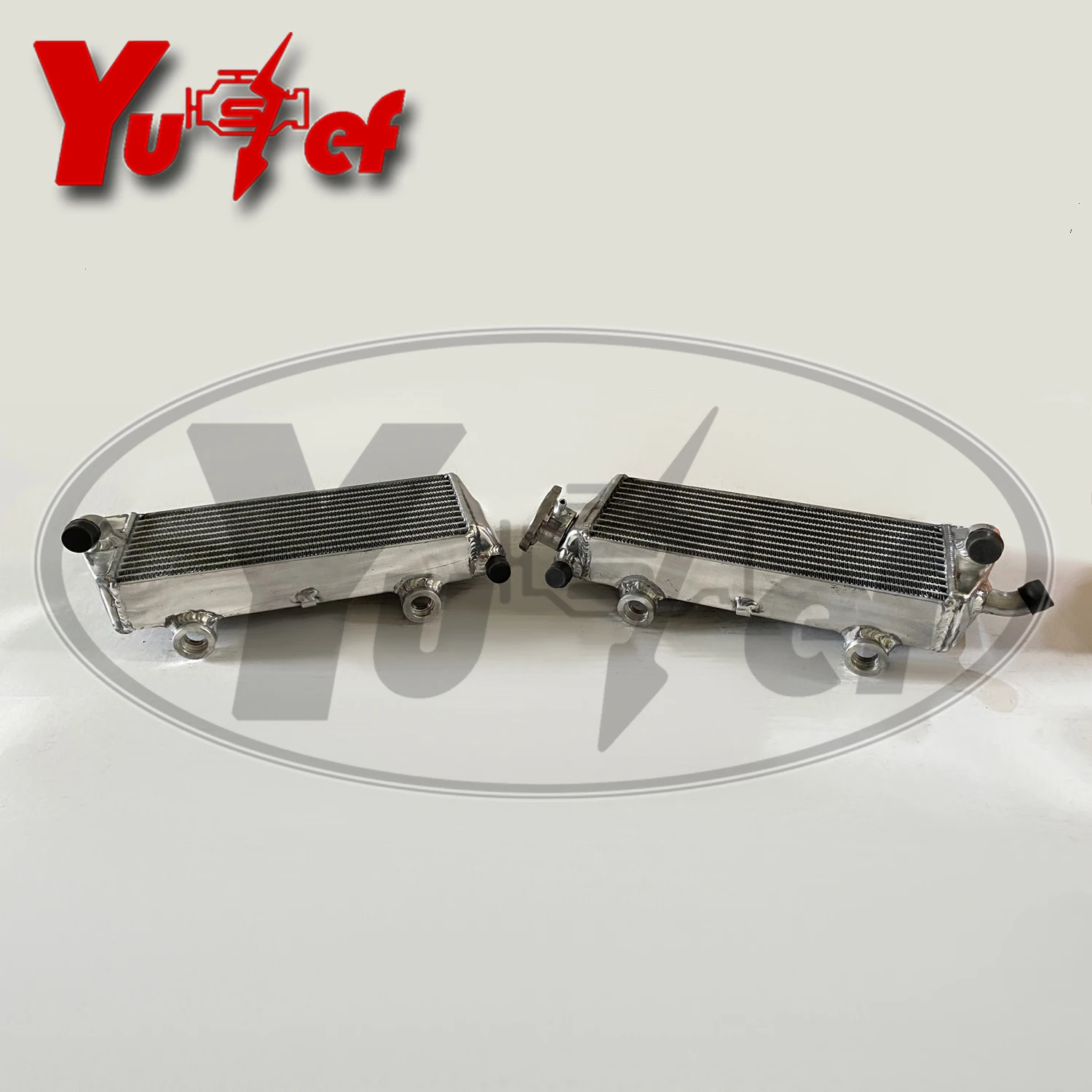 Radiador de aluminio de buena calidad, compatible con KTM 125, 200, 250, 300, SX, EXC, MXC, 2008-2012, lados derecho e izquierdo