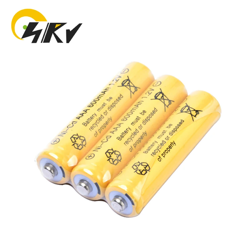 

3PCS AAA Ni-Cd 1.2V 700mAh Rechargeable Battery For Electric Toys For Electric Toy Battery AAA Toy Battery