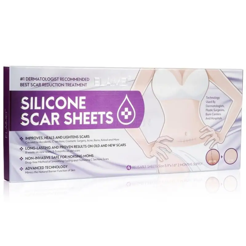 Self adhesive scar repair patch, burn cesarean section surgical beauty patch