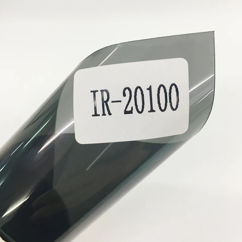 50cmX300cm Nano Ceramic Car Film VLT20% Black High Heat Resistant Solar Protection Car Glass Rear Side Window Sticker