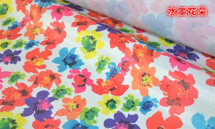 Floral Cartoon 210D PVC Wasserdichte Stoff Polster Oxford Polyester Stoff Wasserdicht Tabelle Zelt Tasche, Vorhang Möbel tuch – Detail 6