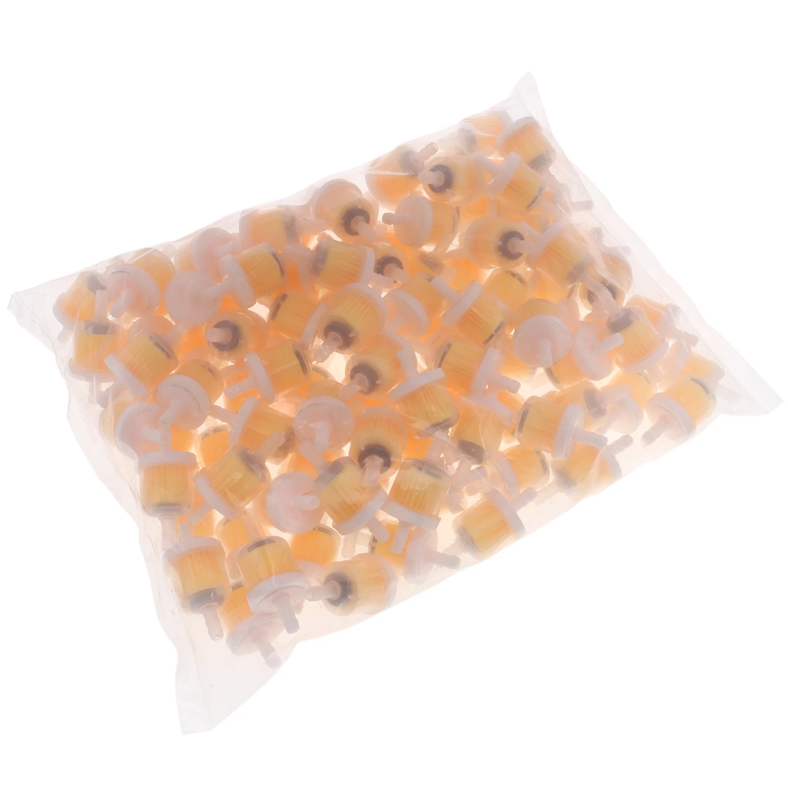 100pcs/Lot Universal Motorcycle Small Engine Fram Plastic Inline Gas Fuel Filter