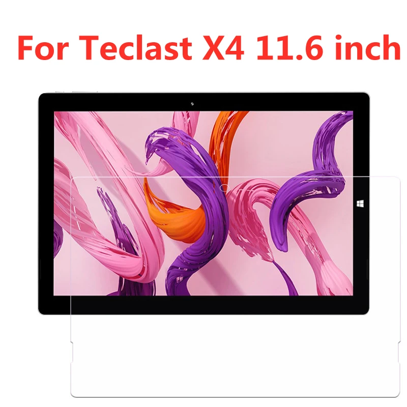 

Clear tablet Screen Protector For Teclast X4 11.6 inch HD Tempered Glass Premium 9D Film