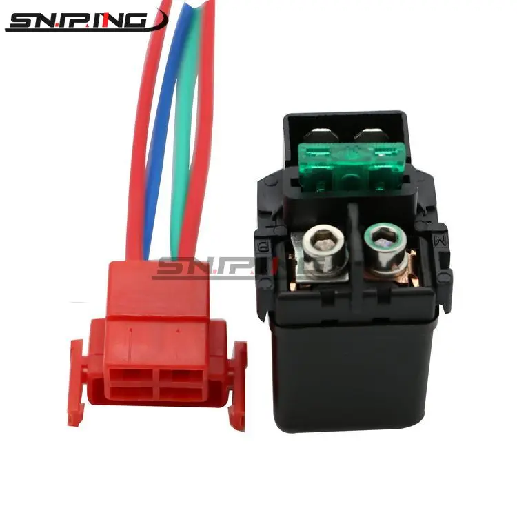 Motorcycle Starter Relay 12V For Kawasaki Z750 KLR650 KLE400 KLE500 ZRX1100 ZRX1200 Motor relay