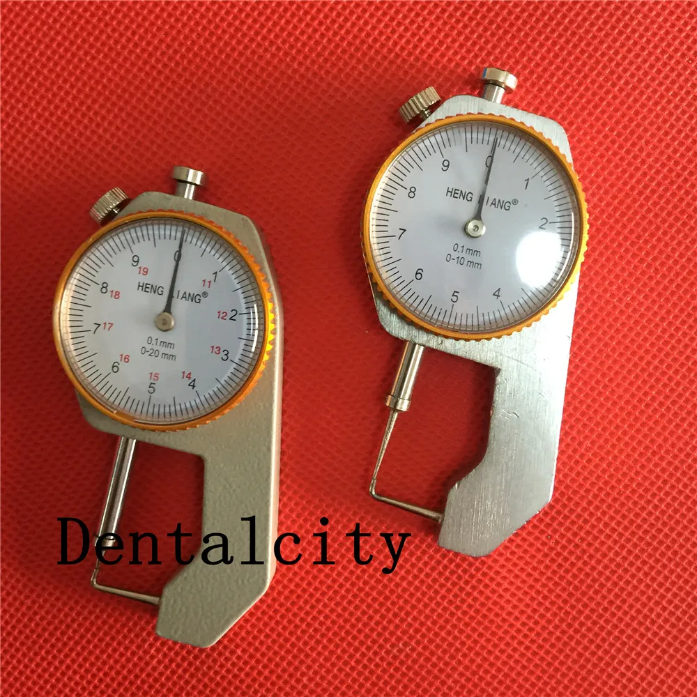 

New 2sets Dental Thickness Instrument Sharp Metal Caliper Measuring Precision