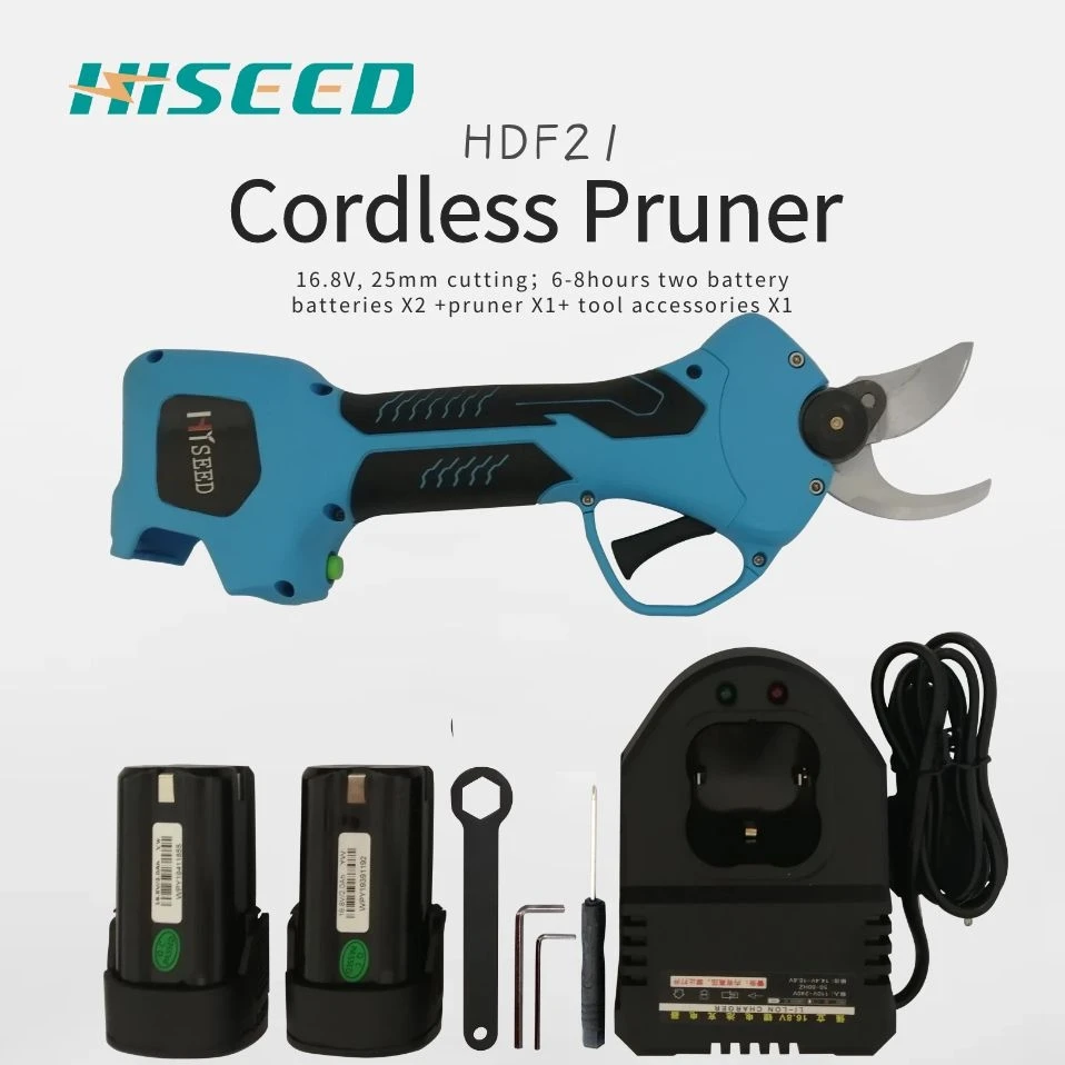 Best Hiseed Cordless Battery Pruning Shear,Manual Mini Cutter Tree Branch Electric Scissor Trimmer