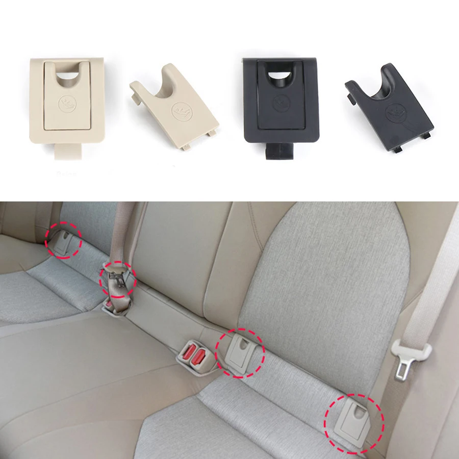 자동차 뒷좌석 후크 ISOFIX 커버 도요타 캠리 18-21 아발론 19-21 73731-06010 뒷좌석 후크 버클에 대한 어린이 구속 