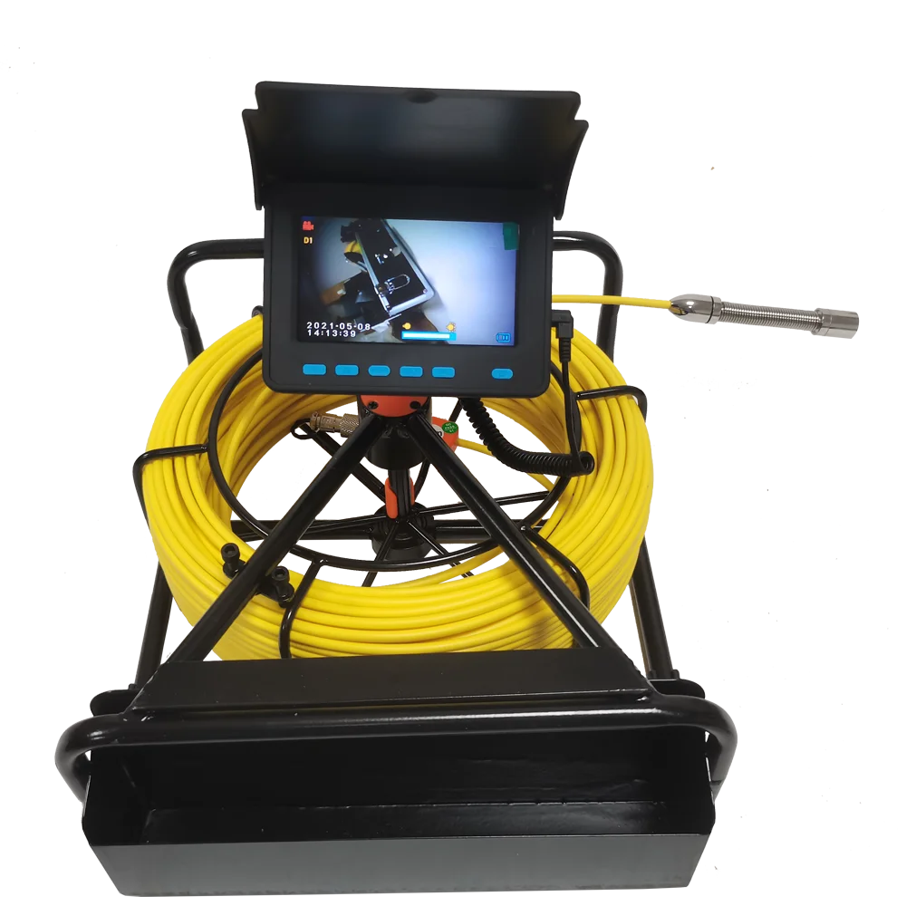 Pipe Pipeline Inspection Camera 10/20/30/40/50M Cable Drain Sewer CCTV Endoscope Video Plumbing System with 4.3 Inch LCD Monitor