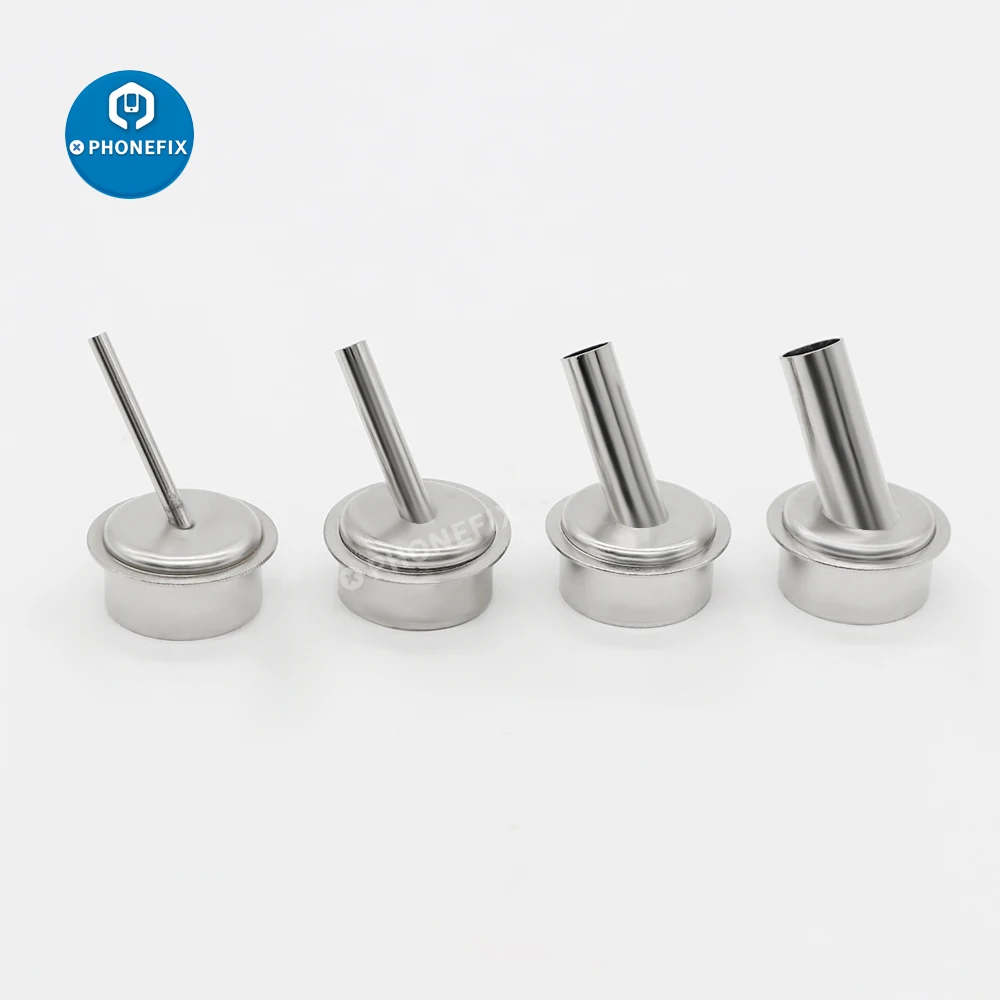 Buses résistantes au pistolet thermique 861dw argent, qualité supérieure, rapide 861dw, pour Station d'air chaud, 3/4/6/8/10/12mm, manchon de buse