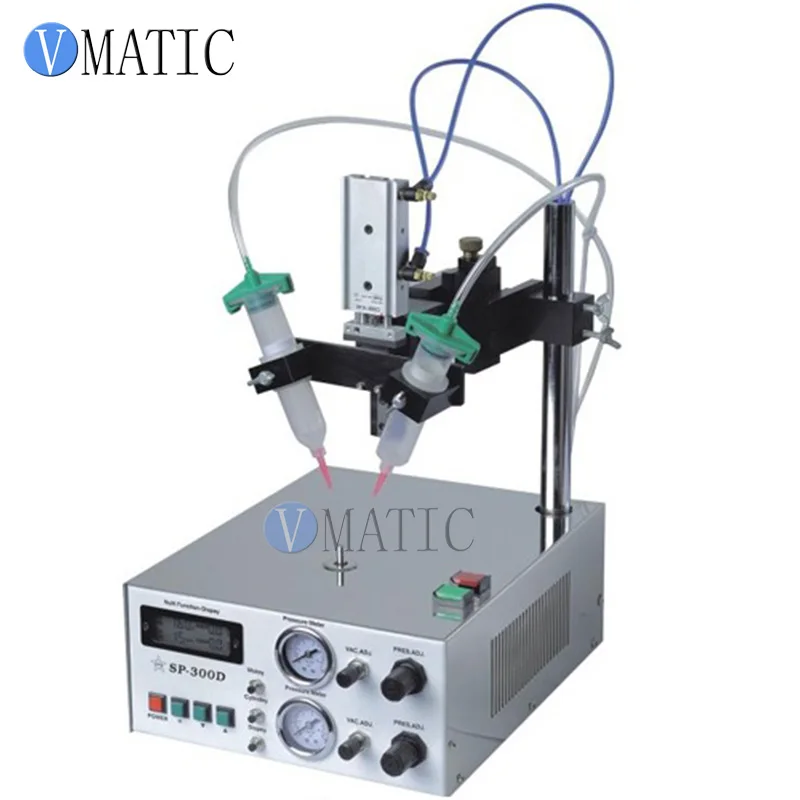 

Free Shipping High Quality 220V Auto Glue Dispenser Solder Paste Liquid Controller Dropper SP300 Dispensing Machine