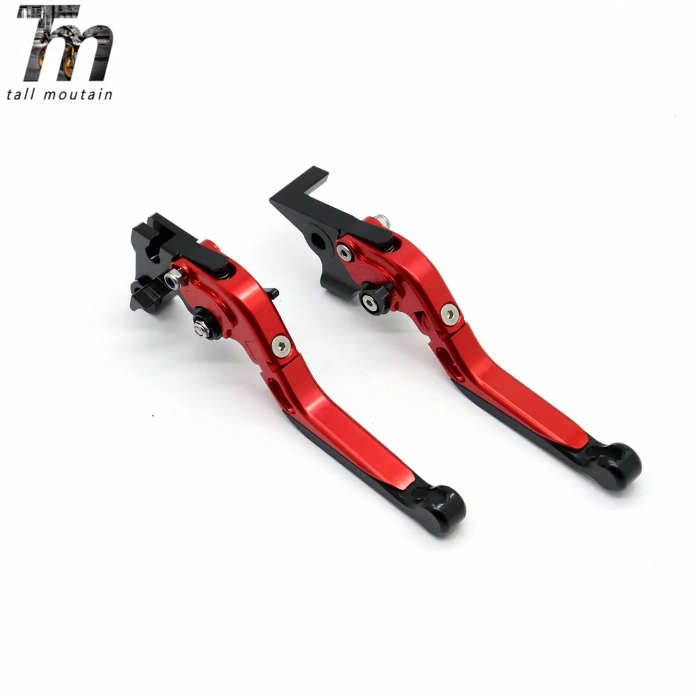 Front Rear Brake Levers For SUZUKI AN 650 AN650 Z Burgman 2003-2019 2018 Motorcycle Accessorie Folding Extendable LOGO