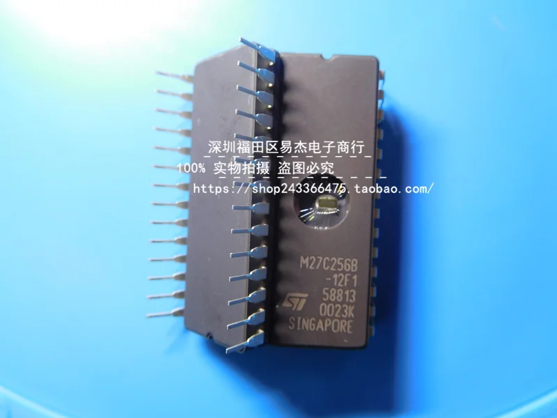 1PCS IC chips into M27C256B - 12 f1 M27C256B DIP28 imported from new