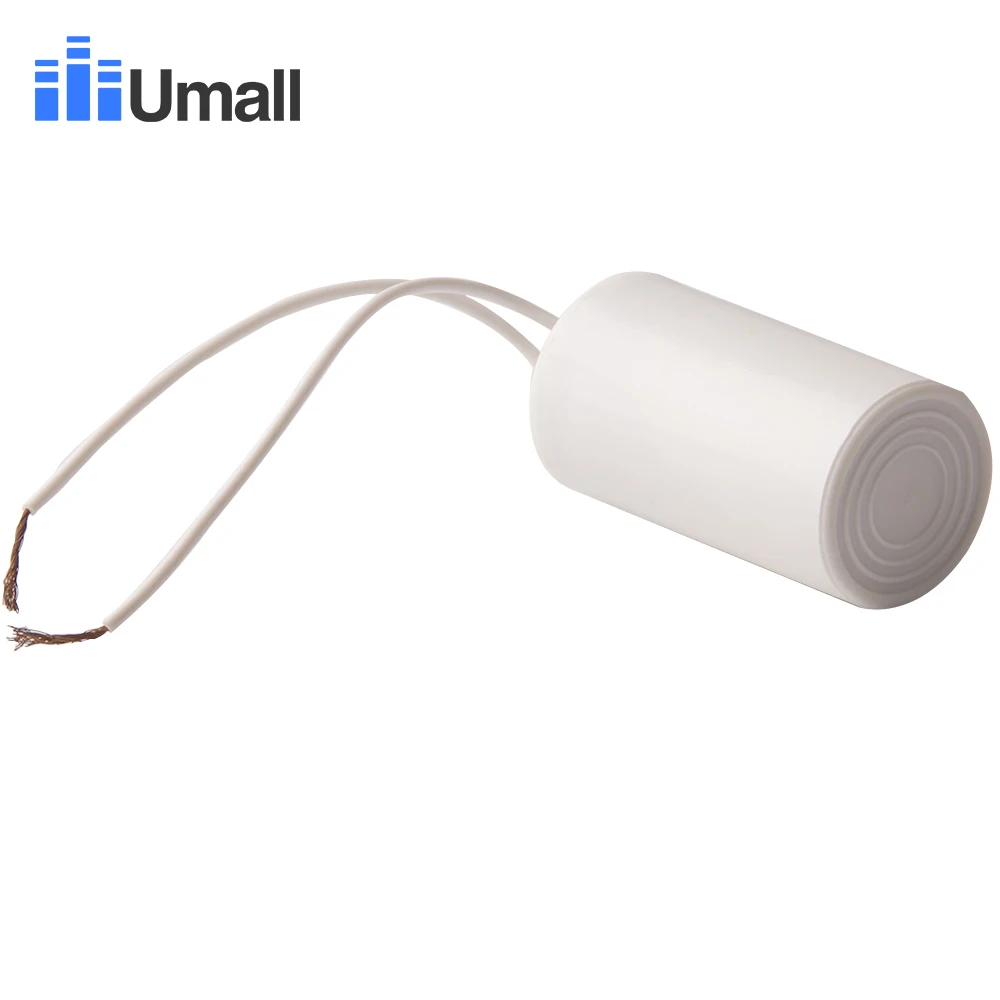 CBB60 450V 12uf تشغيل مكثف محرك تيار متردد سلكين
