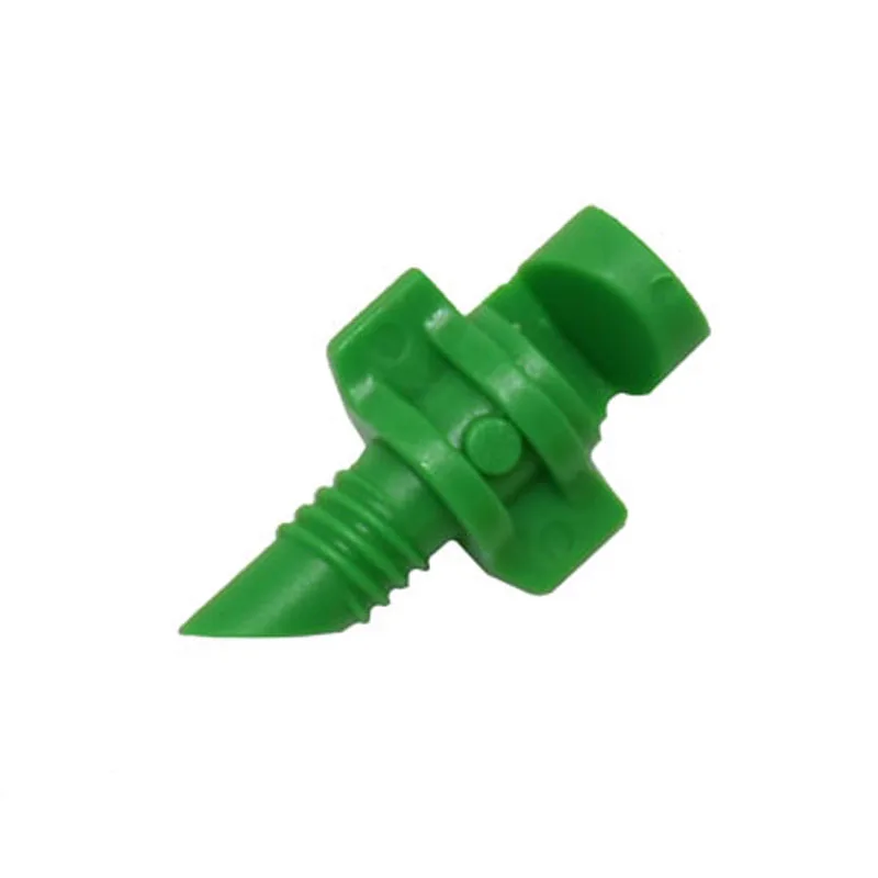 90/180/360 Degrees Garden Irrigation Simple Refraction Nozzle Watering Flower Mist Nozzle Threaded Connection Sprayer 50 Pcs