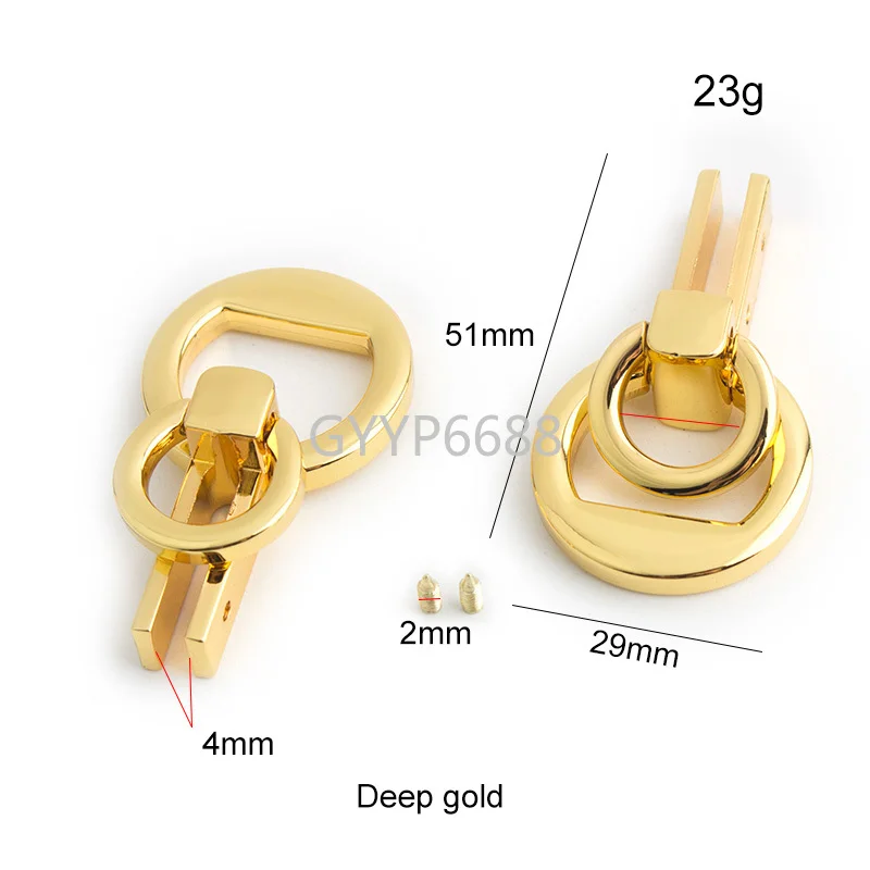 Conector de cabide de bolsa, conector de cabide de 2 cores de 29*51mm com 10 a 30 peças