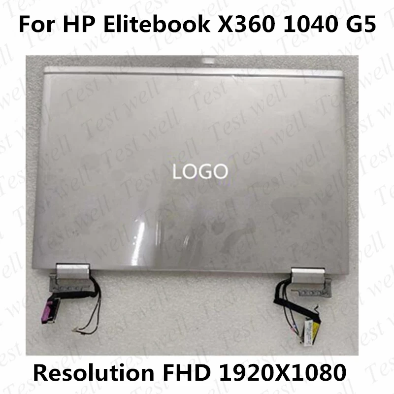 

LCD LED Display Screen Replacement Full Assembly With Hinges L42962-001 L42311-001 14" FHD For HP EliteBook X360 1040 G5