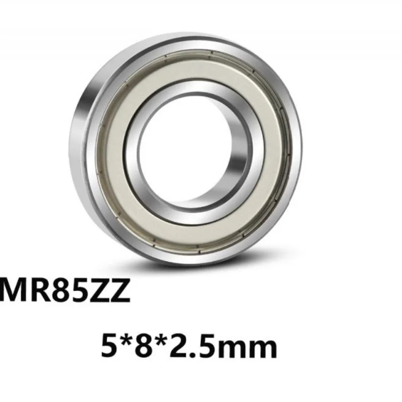 10Pcs/batch Mr85Zz Deep Groove Ball Miniature Bearing Mr85Zz 5 * 8 * 2.5Mm with Bearing Steel