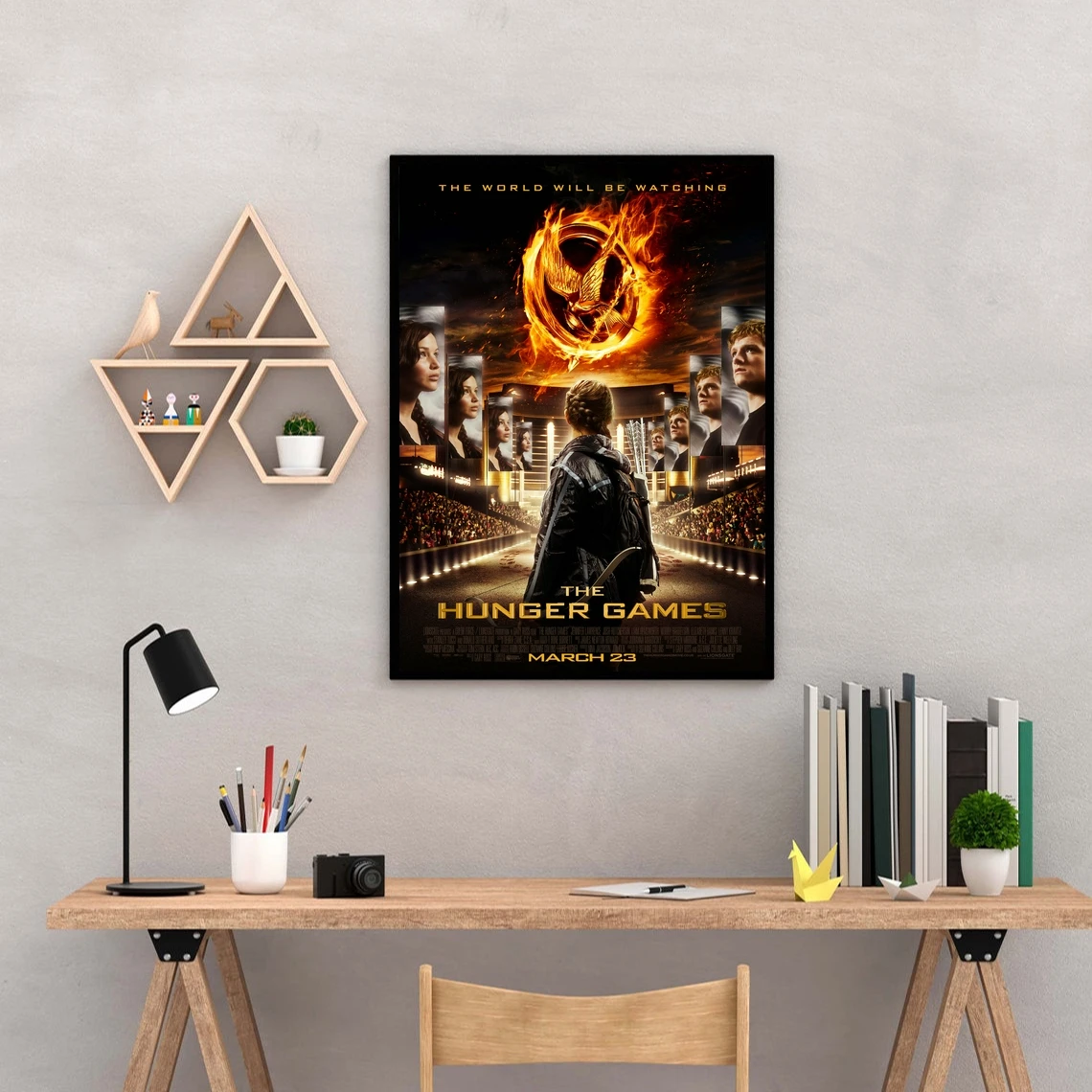 The Hunger Games Classic Movie Poster Canvas Print Home Decoration Wall Painting ( No Frame )