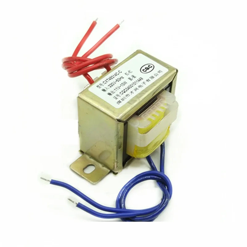 EI48 type power transformer 220V to 11V 0.9A 1A AC 11V transformer isolation universal