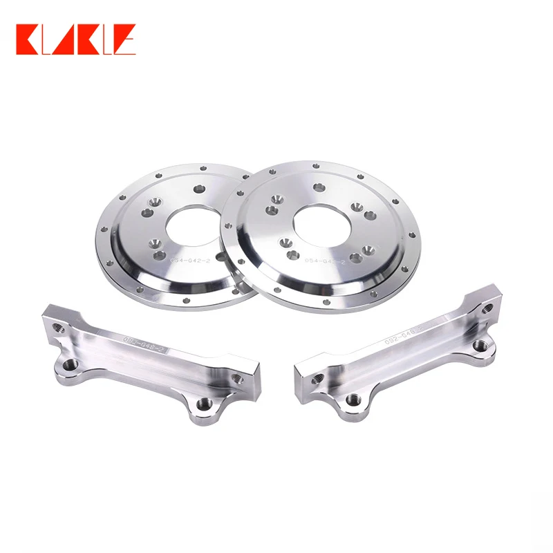 

KLAKLE Autos Brake Center Cap With Adaptor For Tesla Model 3 For 9200 Car Brake Caliper With 355*32MM Brake Disc