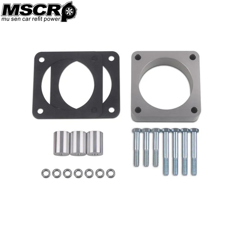 Aluminum THROTTLE BODY SPACER For JEEP WRANGLER TJ YJ XJ WJ 2.5L 4.0L 1987-2004