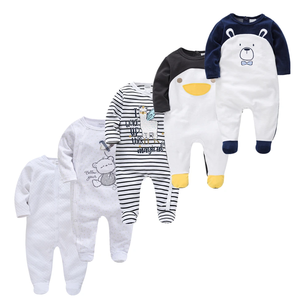 

2020 Baby Girl Romper New Born Onesies Cartoon Baby Rompers Infant Baby Clothes Long Sleeve Newborn Jumpsuits Baby Boy Pajamas