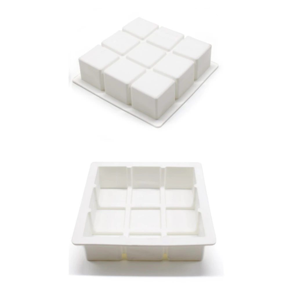 New Sudoku Shape Silicone Cake Decorating Mold For Baking Silicon Moldes Dessert Mousse Pastry Mould Bakeware Tools