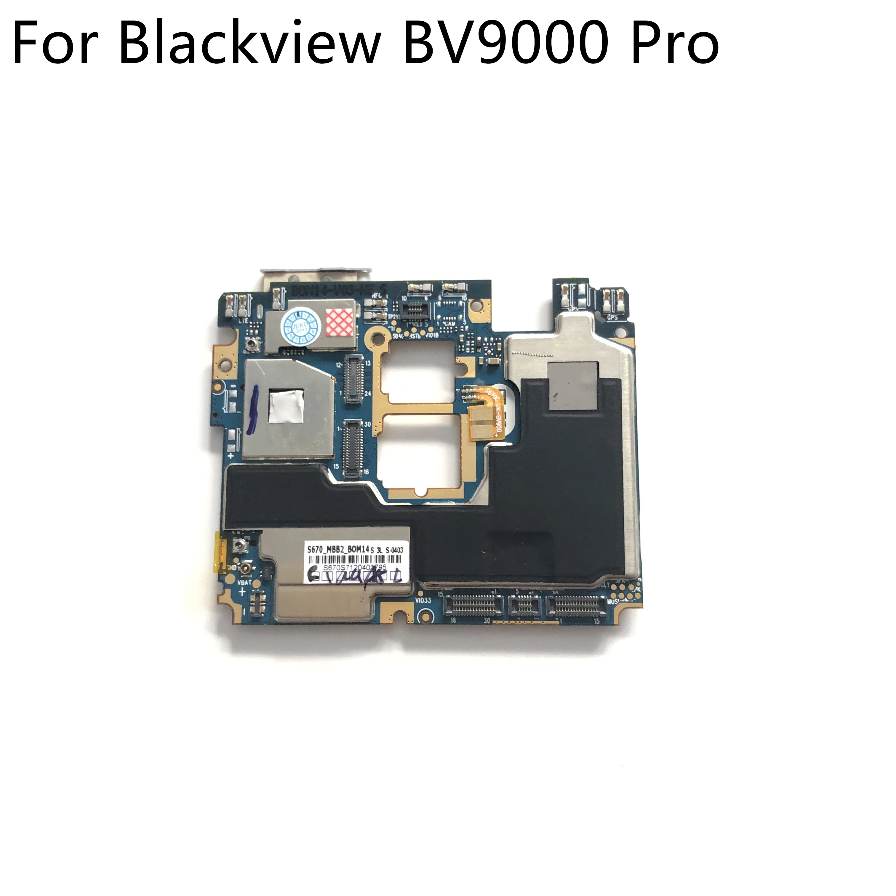 Original Mainboard 6G RAM+128G ROM Motherboard For Blackview BV9000 Pro MTK6757CD Octa Core 5.7