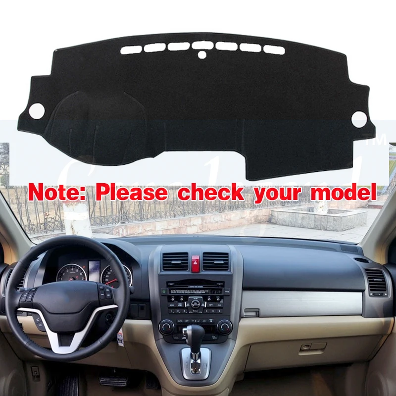 For Honda CR-V RE1~RE5 RE7 2007 2008 2009 2010 2011 Anti-Slip Mat Dashboard Cover Sunshade Dashmat Carpet Accessories CR V CRV
