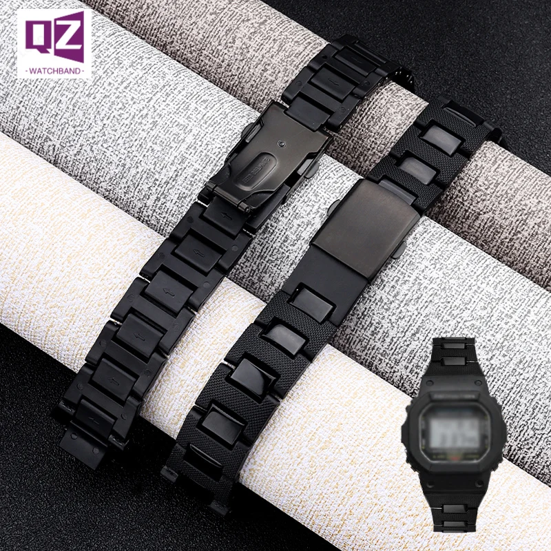 Plastic Watch Band for Casio G-Shock DW-5600 DW-5025 GW-M5610 DW-5000 GA2100 GBX-100 Watchband Bracelet with tools Strap 16mm