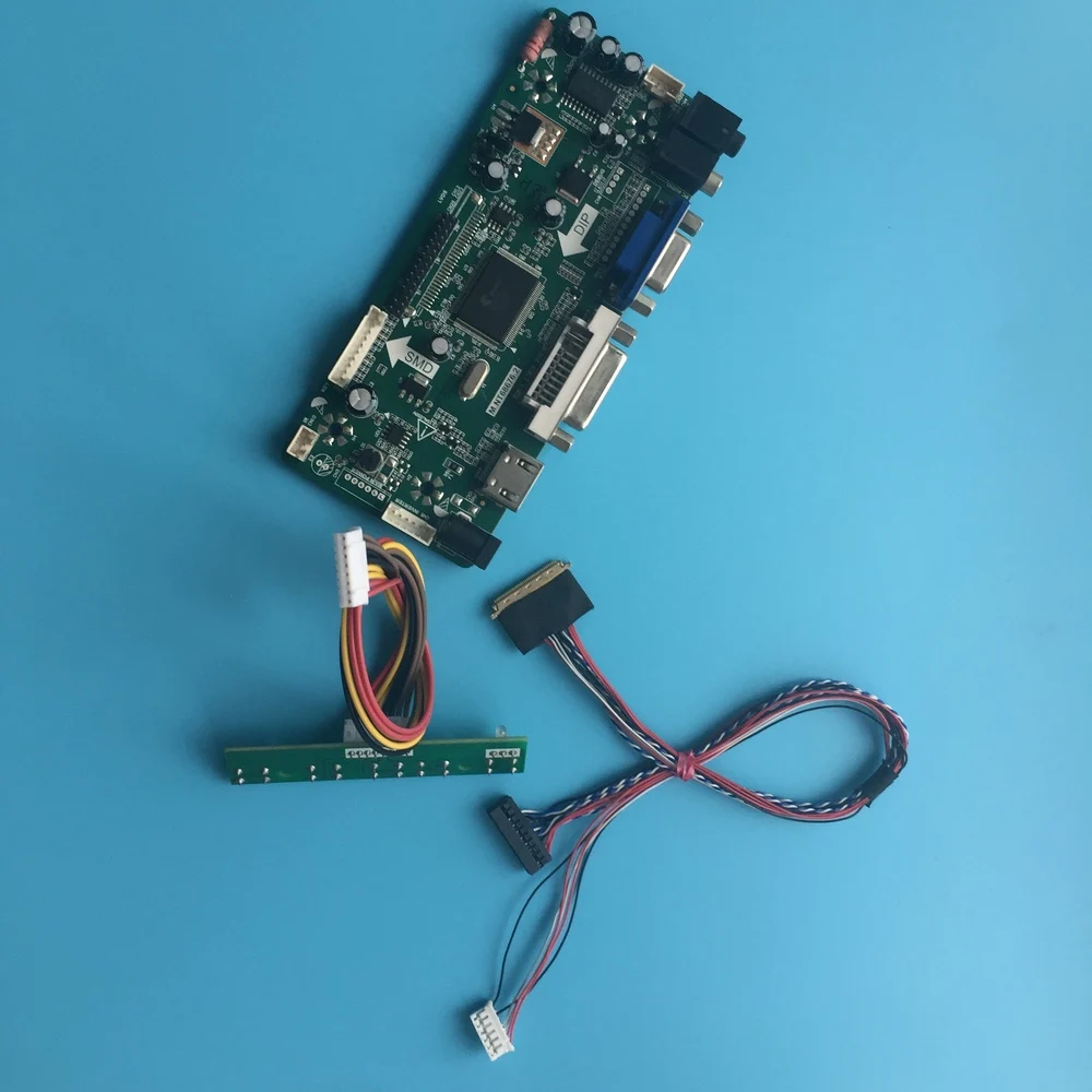 

Комплект для светодиодной панели/TLA1 1366X768 40pin LVDS M.NT68676 светодиодный ЖК-монитор, HDMI-совместимая плата контроллера DVI VGA 13,3"