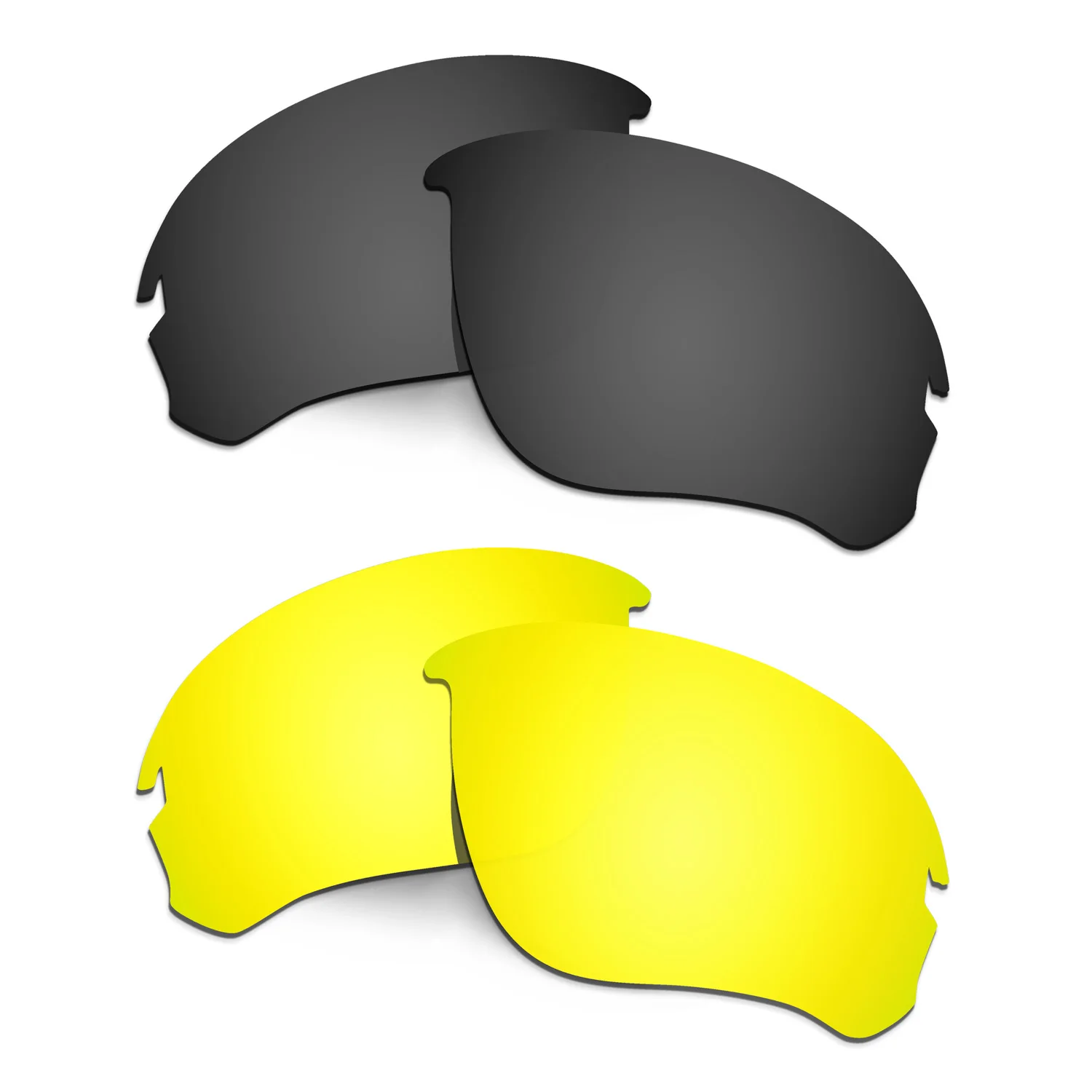 

HKUCO поляризованные Сменные линзы для SI Speed Jacket OO9228 солнцезащитные очки черные/Золотые 2 пары