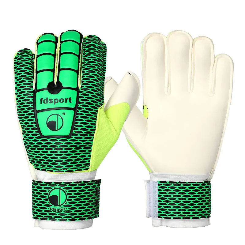 

Thickened Latex Football Goalkeeper Gloves Adults Professional Strong Finger Protection Soccer Goalie Gloves