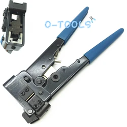 AMP Crimping Tools for 8P8C connectors cable RJ45 Network pliers multifuncational Crimp tool TL-808 Carbon Steel
