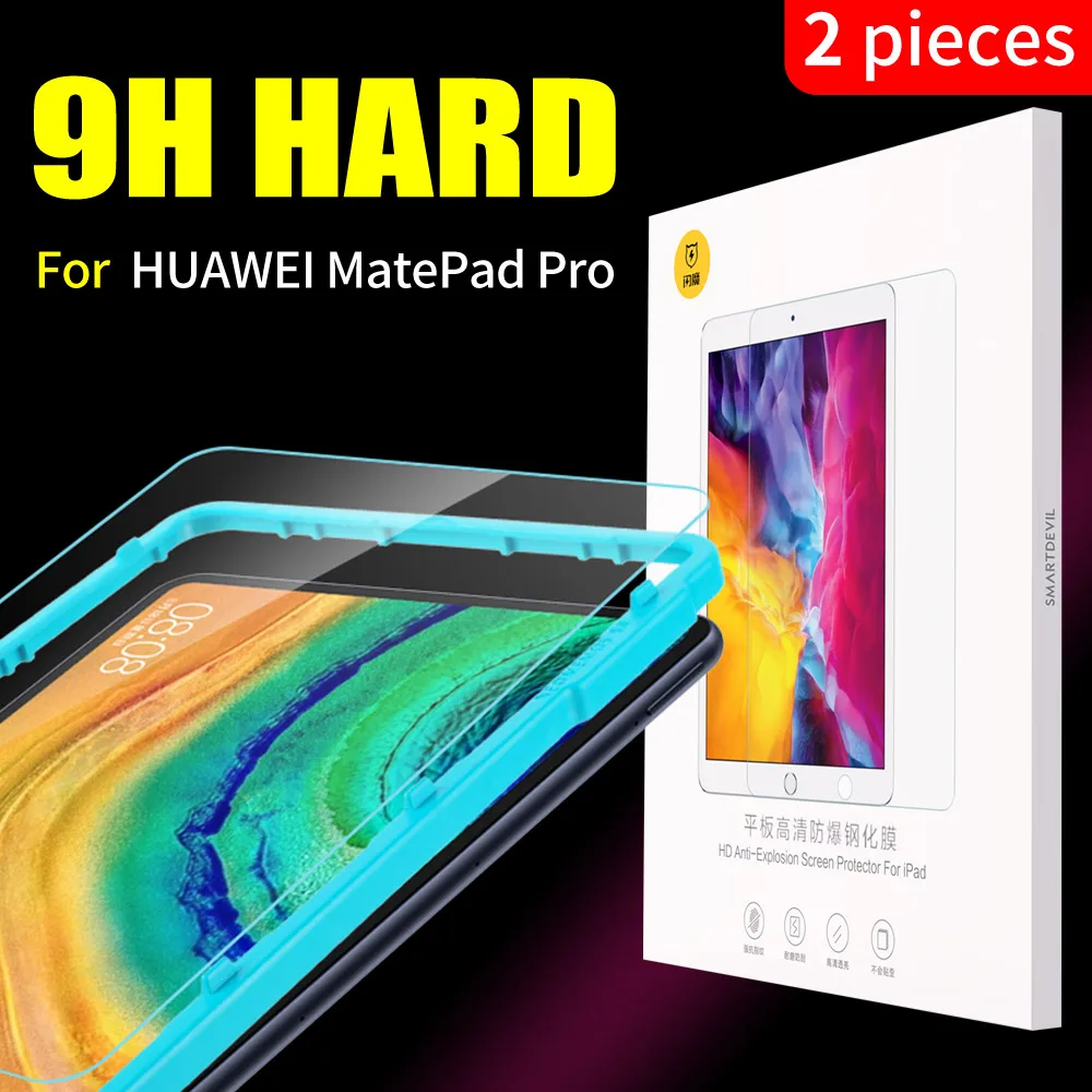 SmartDevil Screen Protectors For Huawei MatePad 11 inch 10.8 Full Cover Glass MatePad Pro 10.4 10.8 12.6 inch HD Anti Blue Light