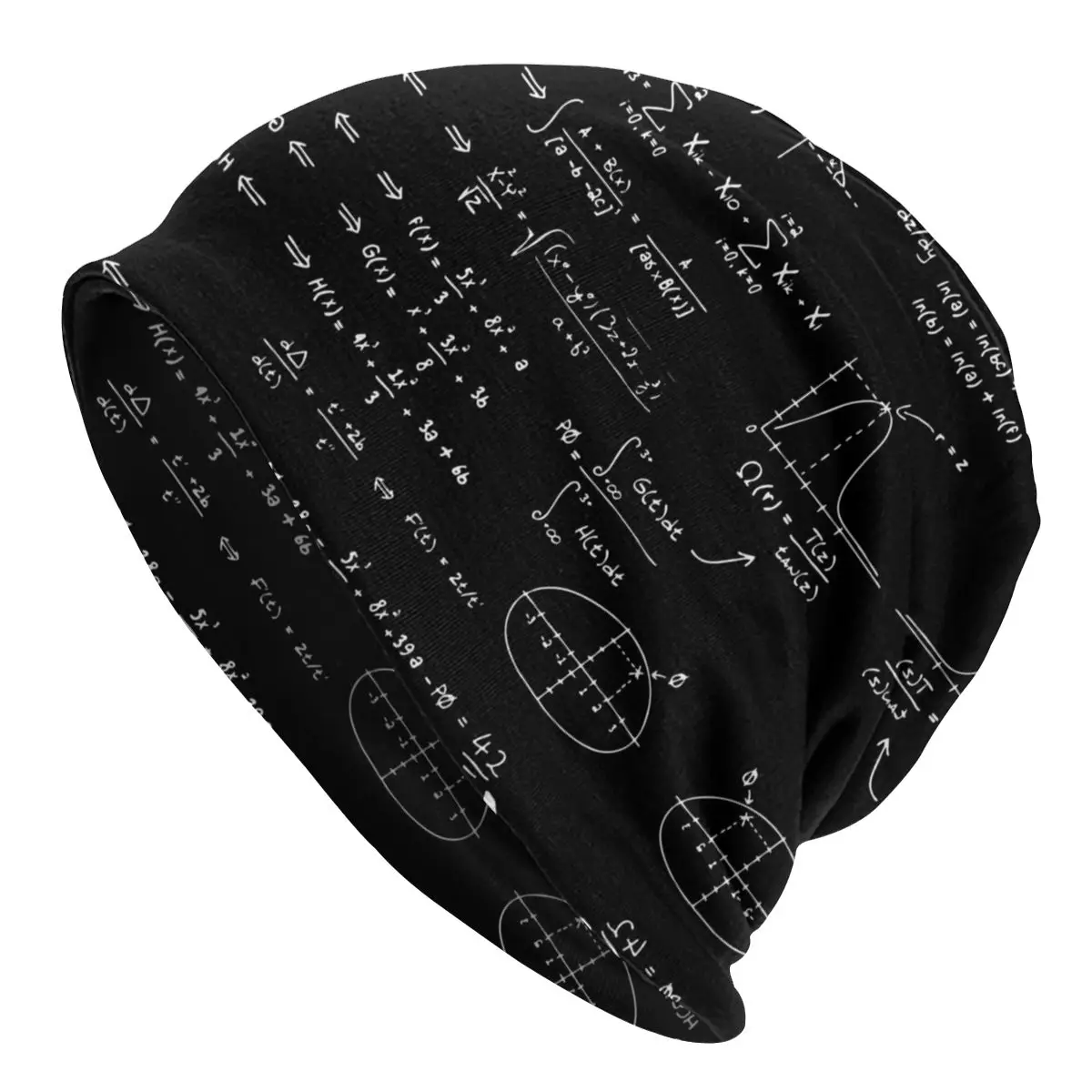 The Answer To Life Math Skullies Beanies Hats Hip Hop Autumn Winter Outdoor Men Women Cap Adult Warm Dual-use Bonnet Knit Hat