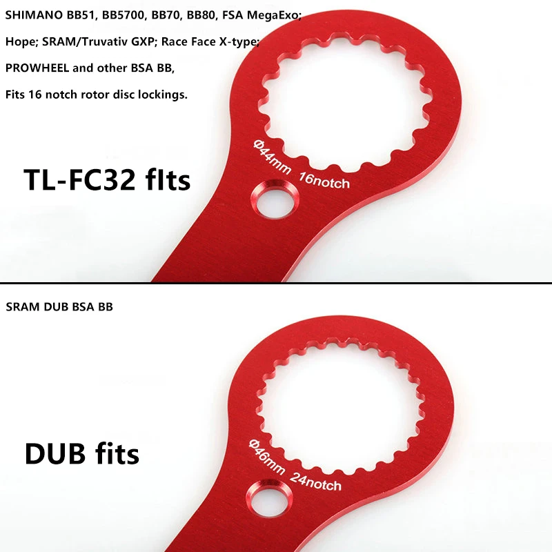 DECKAS 4 in 1 Bottom Bracket Wrench Tool Bike BB Repair Wrench for SRAM DUB BSA / FC-25 / FC-24 DUB-BSA Tool Bicycle Repair Tool