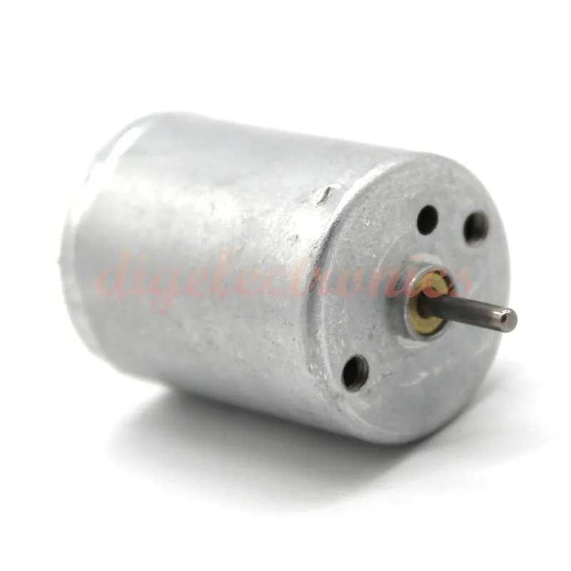 370 High Torque Electric Gear Motor 13000PRM DC Motor Geared Motor 12V for Robot Chassis Student Science Experiment Accessories